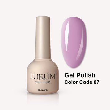 Гель-лак для ногтей Lukum Color Code 07, 10 мл 19413 фото