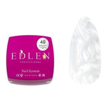 Гель для наращивания EDLEN Builder Pearl 49, 15 мл DL049 фото