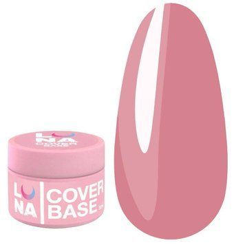 Каммуфлирующая база для ногтей Luna Cover Base №14, 30мл 74411 фото