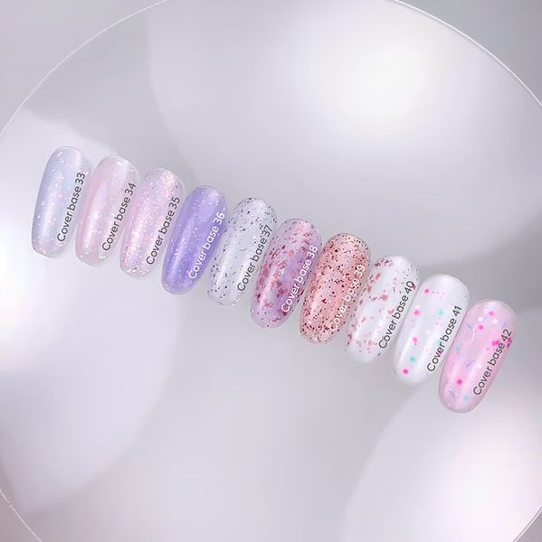 База для нігтів Nailsoftheday Cover base 36 &mdash; бузкова , 10 мл 00024031 фото