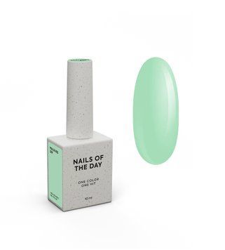 Гель-лак NAILSOFTHEDAY Gel polish Maldives теплый мятно-зеленый гель&ndash;лак для ногтей, перекрывающий в один слой 927016 фото