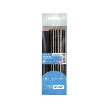 Змінні файли papmAm м'які на дерев'яній основі 240 грит STALEKS PRO EXPERT 20 (10 шт) DWCE-20-240 фото