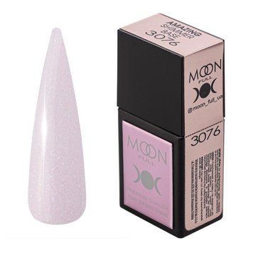 База с шиммером для ногтей Moon Full Amazing Shimmer base 3076, 12 мл 3076 фото