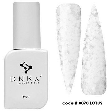 Камуфлююча база для нігтів DNKa&rsquo; Cover Base 070 Lotus, 12 мл DNKA0070 фото