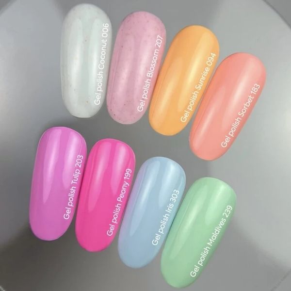 Гель-лак NAILSOFTHEDAY Gel polish Maldives теплый мятно-зеленый гель&ndash;лак для ногтей, перекрывающий в один слой 927016 фото
