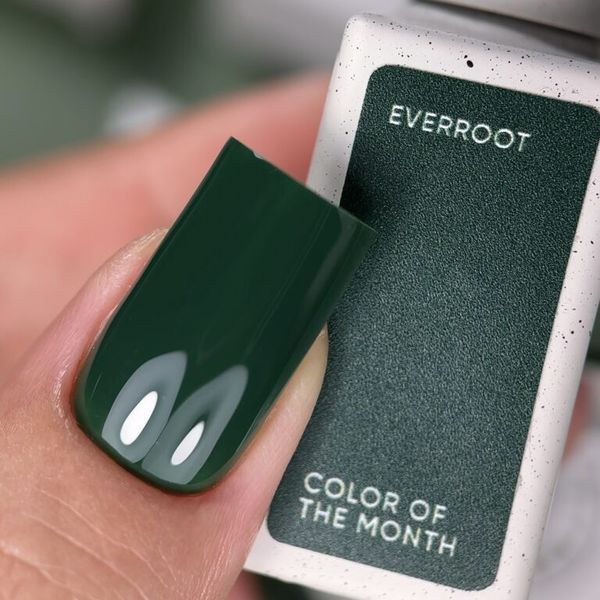 Гель лак NAILSOFTHEDAY Color of the month September 2025 Everroot&mdash;цвет месяца насыщенно-глубокий зеленый,10 мл 00017322 фото