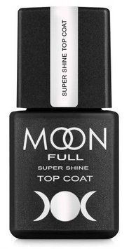 MOON FULL Super Shine Top Coat - топ для ногтей без липкого слоя 8 мл N7666332 фото