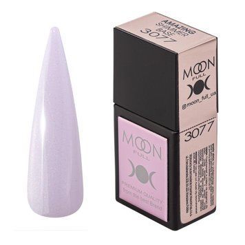 База с шиммером для ногтей Moon Full Amazing Shimmer base 3077, 12 мл 3077 фото