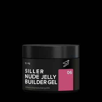 Гель Siller Nude Jelly Builder 06, 15 мл JL06 фото