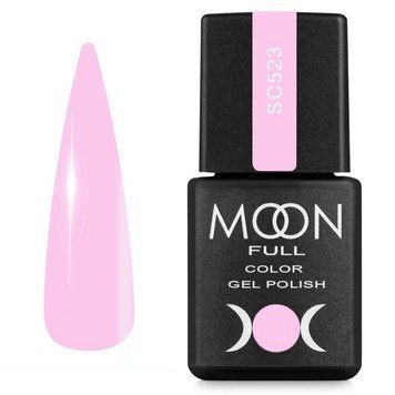 Гель-лак MOON FULL color Gel polish SC 523 розовый, 8 мл N545523 фото