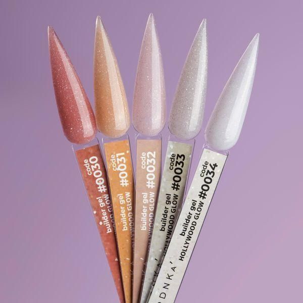 Гель для нарощування нігтів DNKa' Builder Gel #0031 Hollywood Glow, 30 мл BGD0031 фото