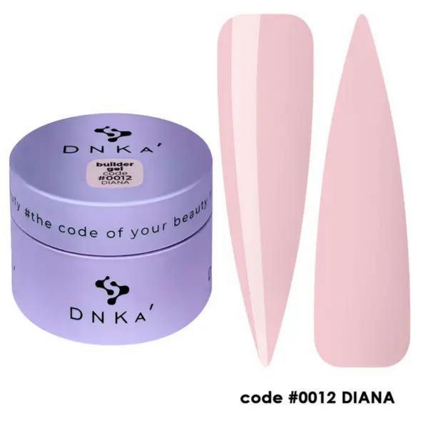 Гель для наращивания ногтей DNKa' Builder Gel #0012 Diana, 30 мл BGD0012 фото