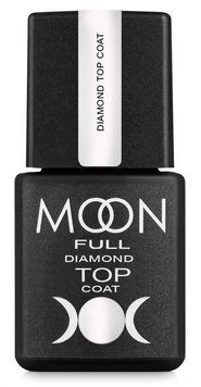 MOON FULL Diamond Top Coat - топ для ногтей без липкого слоя 8 мл N5566332 фото