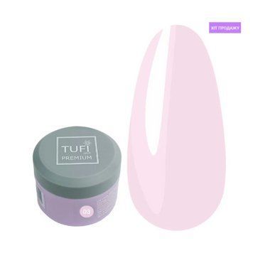 UV гель для наращивания TUFI profi PREMIUM Builder Gel 03 French Pink 5 г 105929 фото