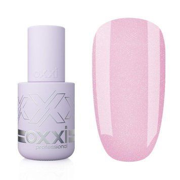Жидкий полигель OXXI №24 нежно-розовый с шимером, 10 мл 3049 фото