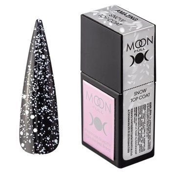 Топ для ногтей Moon Amazing Snow Top Coat, 12 мл N876357 фото