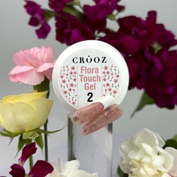 Гель для наращивания Crooz Flora Touch Gel №02, 15 мл CFT02 фото