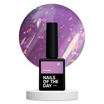 База для нігтів з поталю NAILSOFTHEDAY Potal base 021, 10 мл 4824387 фото