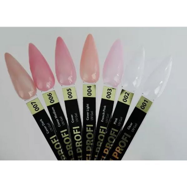 UV гель для наращивания TUFI profi PREMIUM Builder Gel 03 French Pink 5 г 105929 фото