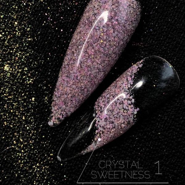 Світловідбиваючий гель лак Crooz Crystal Sweetness № 01 67675 фото