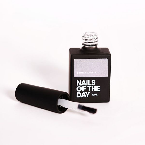 Гель для нігтів NAILSOFTHEDAY Bottle gel CLEAR, 10 мл 83476 фото