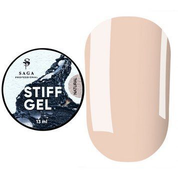 Гель желе для нарощування SAGA Jelly STIFF gel NATURAL №04, 13мл N300422 фото