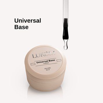 Эластичная каучуковая база Lukum Universal base, 30 мл 01746 фото