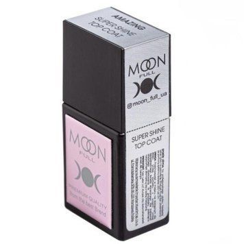 Топ для ногтей Moon Amazing Super Shine Coat, 12 мл N8767545 фото