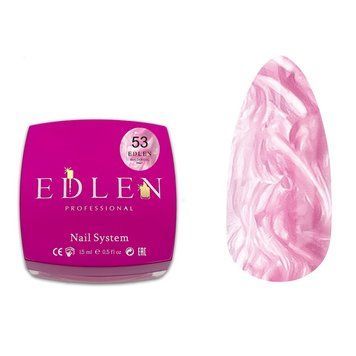 Гель для наращивания EDLEN Builder Pearl 53, 15 мл DL053 фото
