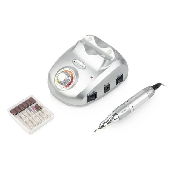 Фрезер для манікюру BUCOS Nail Drill ZS-603 PRO Silver Steel ZSA603 фото