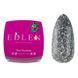 Строительный гель Edlen Builder Gel Flash No67 (графитовый черный, светоотражающий) 15 мл DL067 фото 1