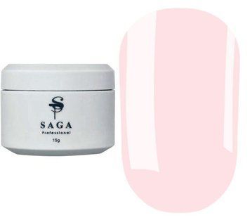 Гель для наращивания SAGA professional Builder Pastel Color 10, 15 мл SPC10 фото