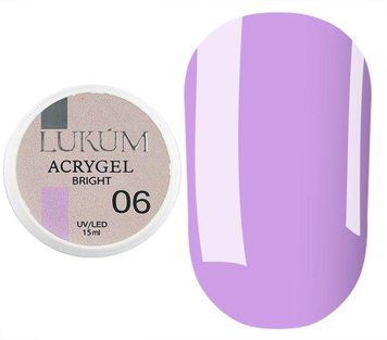 Акригель Lukum AcryGel Bright №06, 15 мл N09846 фото