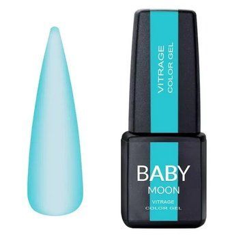 Гель-лак для ногтей Baby Moon Vitrage Color Gel №04 Мятная свежесть, 6 мл 40713 фото
