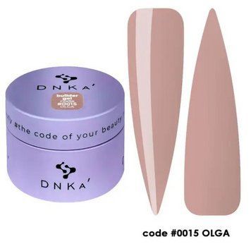 Гель для наращивания ногтей DNKa' Builder Gel #0015 Olga, 30 мл BGD0015 фото