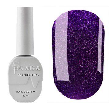 Гель лак кошачий глаз Saga Professional Wine Cat №9 10 мл 9477 фото