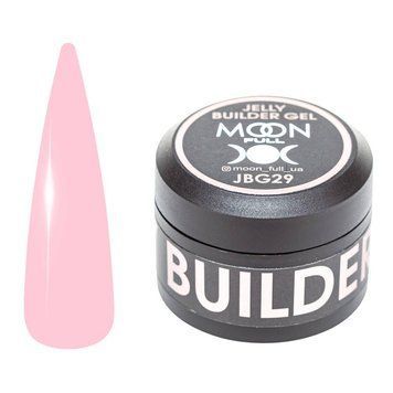 Гель-желе для нарощування нігтів Moon Full Jelly Builder Gel №JBG 29, 30 мл N5987329 фото