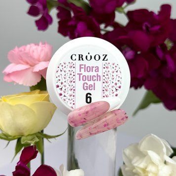 Гель для наращивания Crooz Flora Touch Gel №06, 15 мл CFT06 фото