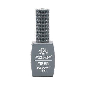 База для гель лака GLOBAL FASHION Fiber Base Coat, 12 мл 12209 фото