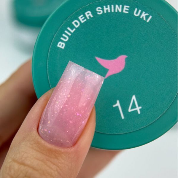 Гель для нігтів Siller Gel SHINE UKI №14, 15 мл N446514 фото