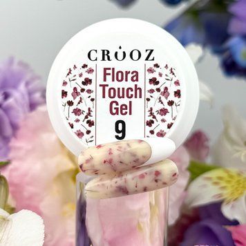 Гель для наращивания Crooz Flora Touch Gel №09, 15 мл CFT09 фото