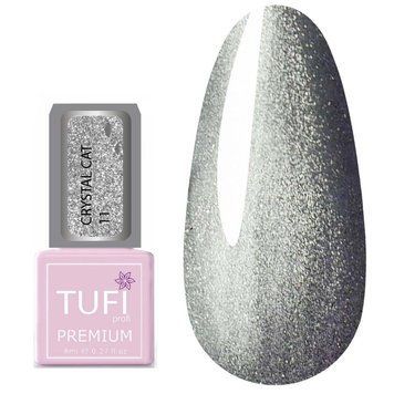 Гель-лак TUFI profi PREMIUM Crystal Cat 11 лунный свет 8 мл 0103068 фото