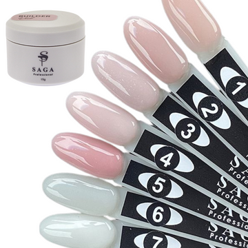Гелі для нарощування SAGA Builder Gel Veil