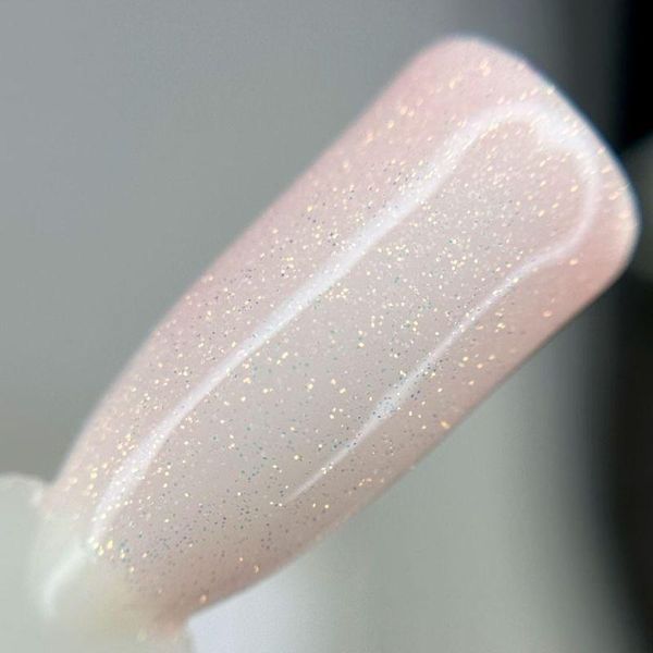 Камуфлююча база Lukum Glitter Rubber Base №02, 10 мл 01937 фото