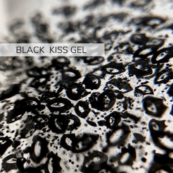 CROOZ Гель для дизайна Kiss gel black, 5г N22907 фото