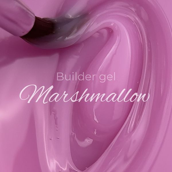 Гель для наращивания ногтей JS Marshmallow, 50 г N00356 фото