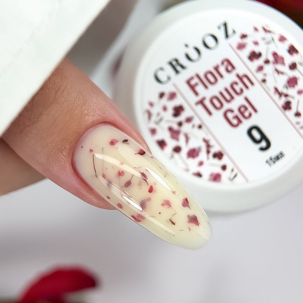 Гель для наращивания Crooz Flora Touch Gel №09, 15 мл CFT09 фото