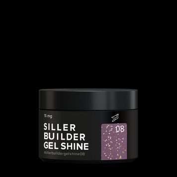 Гель для ногтей Siller Gel SHINE №08, 15 мл 446528N фото