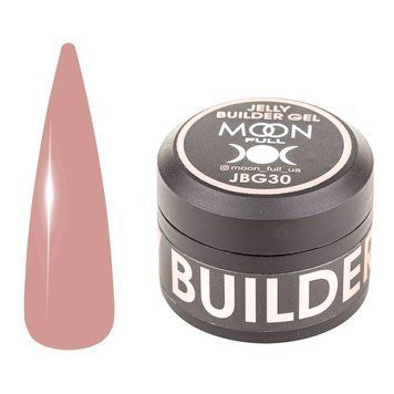 Гель-желе для нарощування нігтів Moon Full Jelly Builder Gel №JBG 30, 30 мл N5987330 фото