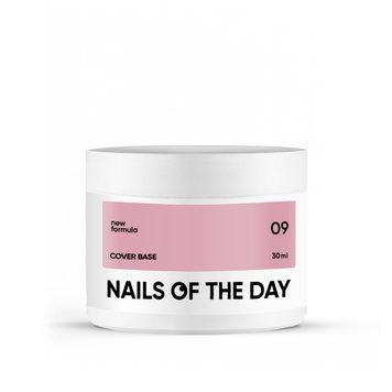 База для нігтів Nailsoftheday Cover base NEW Formula 09 &mdash; сучасний нюд, 30 мл 547699 фото